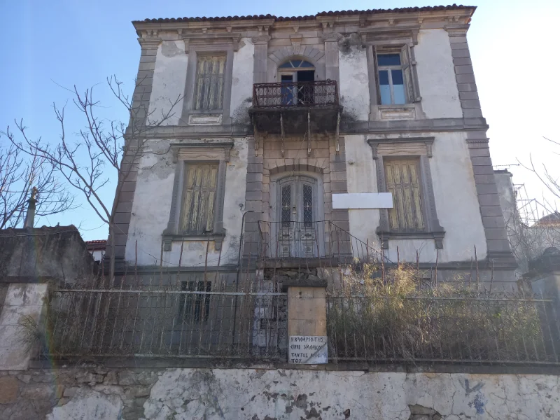 Three-Storey Stone -Built House – Polichnitos, Lesvos